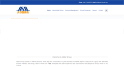 Desktop Screenshot of addargroup.com
